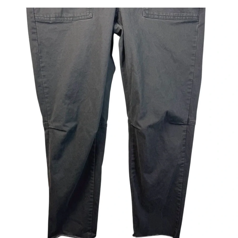 Banana Republic Utility Girlfriend Chino Ankle Pants New Eclipse Coal Size 10